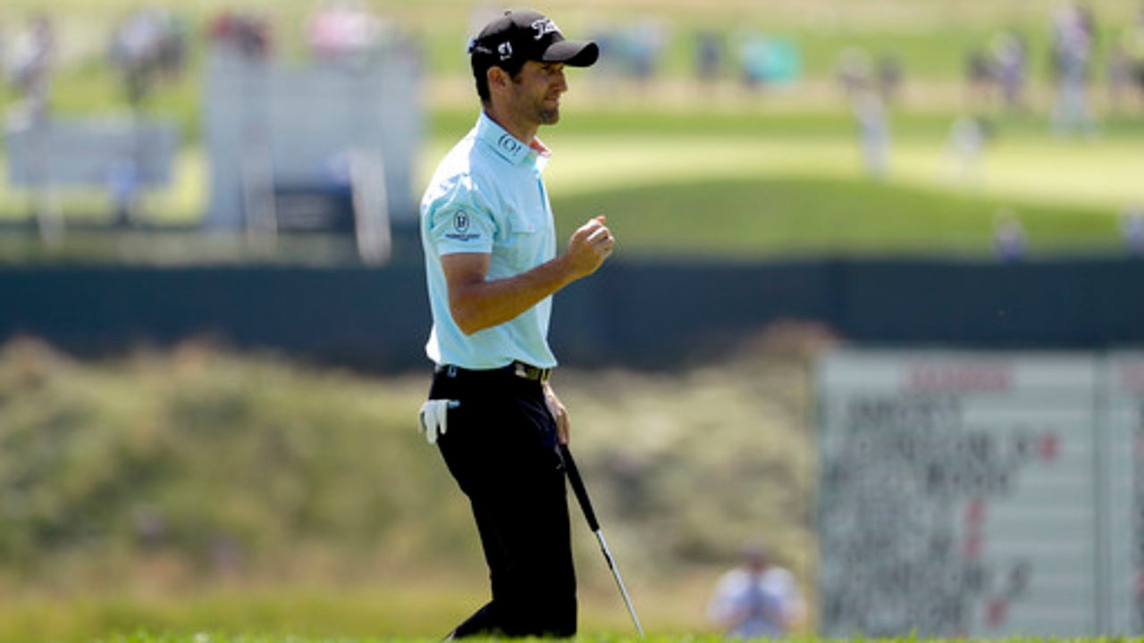 The Latest: Gregory Bourdy's lead short-lived at US Open
